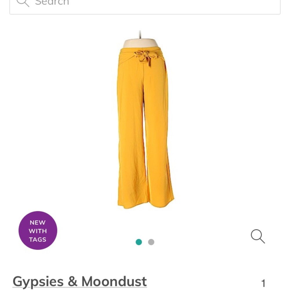Yellow bell bottoms 💛